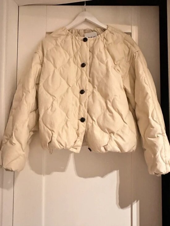 COS Jackets & Blazers - COS Quilted Bomber Jacket Cream S